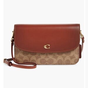NWT Coach Hayden Calfskin Leather Monogram Crossbody Bag